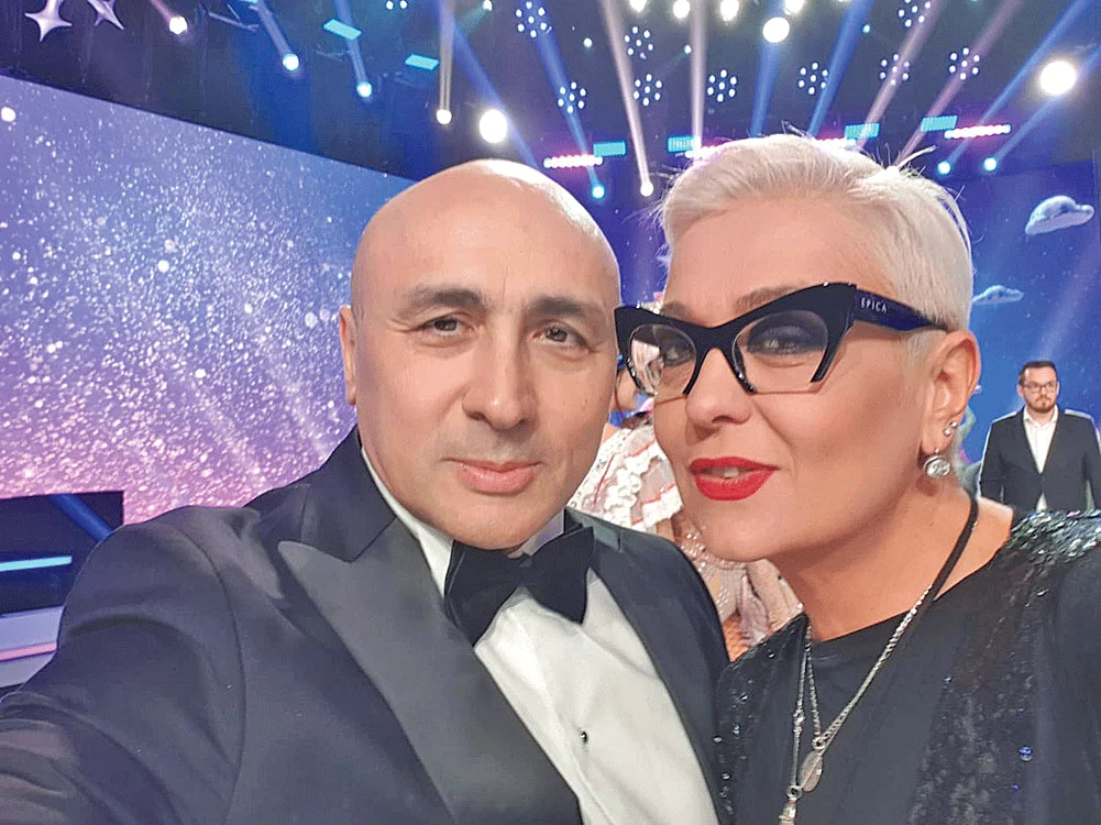 Pe 1 iunie a fost la filmări  la ”Te cunosc de undeva”,  cu Monica Anghel