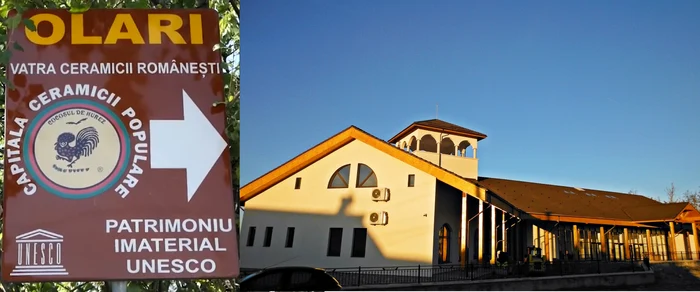 Casa Olarului din Olari Horezu în județul Vâlcea Foto Colaj jpg