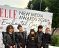 Alexandra Căpitănescu (22 de ani) a fost în centrul atenției aseară, la ceremonia Elle New Media Awards