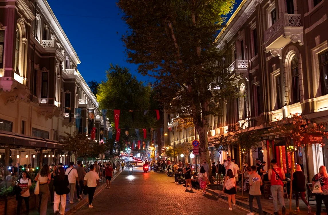 Istanbul noaptea. 