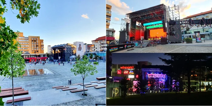 Mega scena din Râmnicu Vâlcea pentru gala premiilor Romanian Music Awards Colaj Marius Stoican