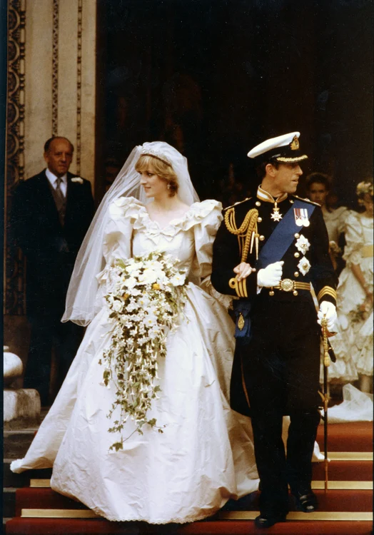 Diana și Charles la nunta lor din 1981. FOTO: Getty Images
