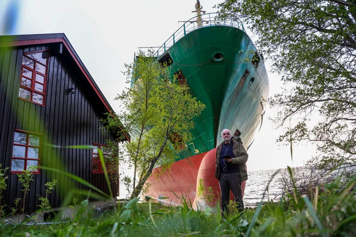 Johan Helberg, fața navei NCL Salten care a eșuat în grădina lui