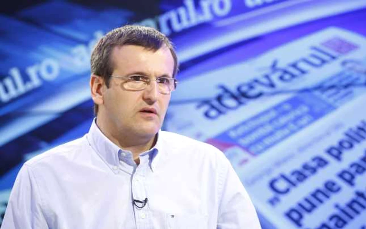 Cristian Preda, europarlamentar PMP, în studioul Adevărul Live FOTO David Muntean
