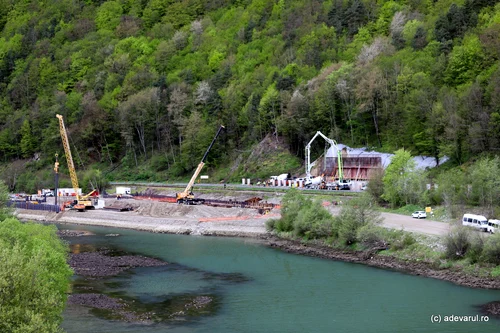 Santierul Autostrăzii Sibiu Pitești Ecoductul Călinești  Foto Daniel Guță ADEVĂRUL (8) JPG