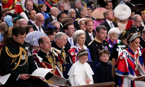 Prințul Harry își privește fratele de la distanță jpg