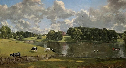 John Constable, Wivenhoe Park, Essex, 1816 © wikimedia commons