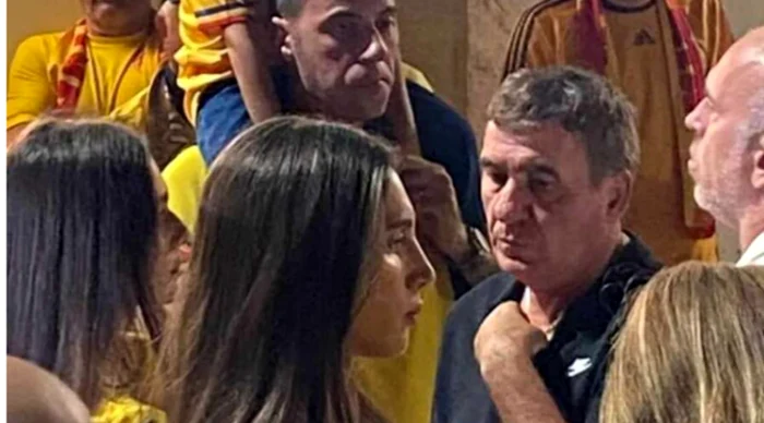 Gică Hagi, așteptând să intre pe stadionul din Cipru. Foto Cyprus Times