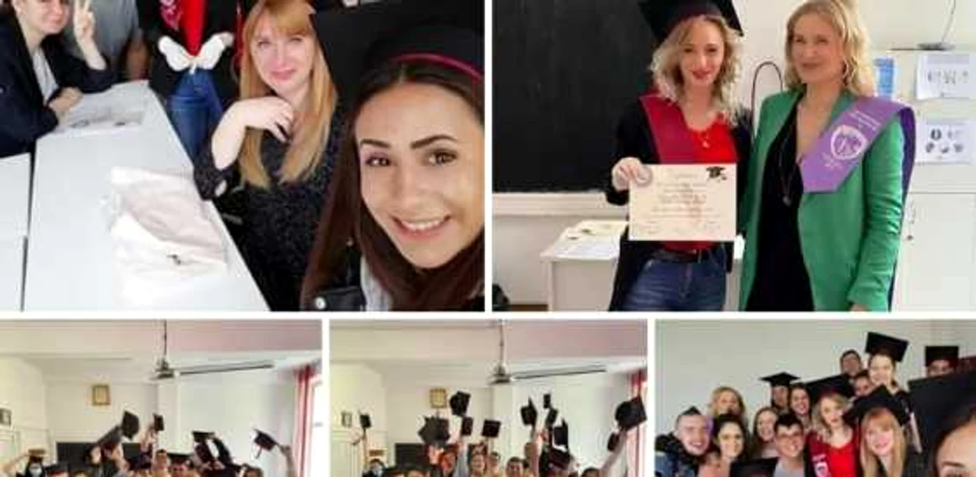 Fotografii realizate pe data de 2 iunie, la Şcoala Postliceală Sanitară „Grigore Ghica-Vodă” din Iaşi