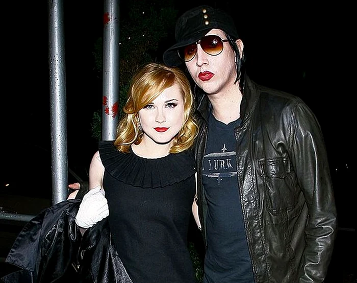 Marilyn Manson și Evan Rachel WoodFoto: Getty