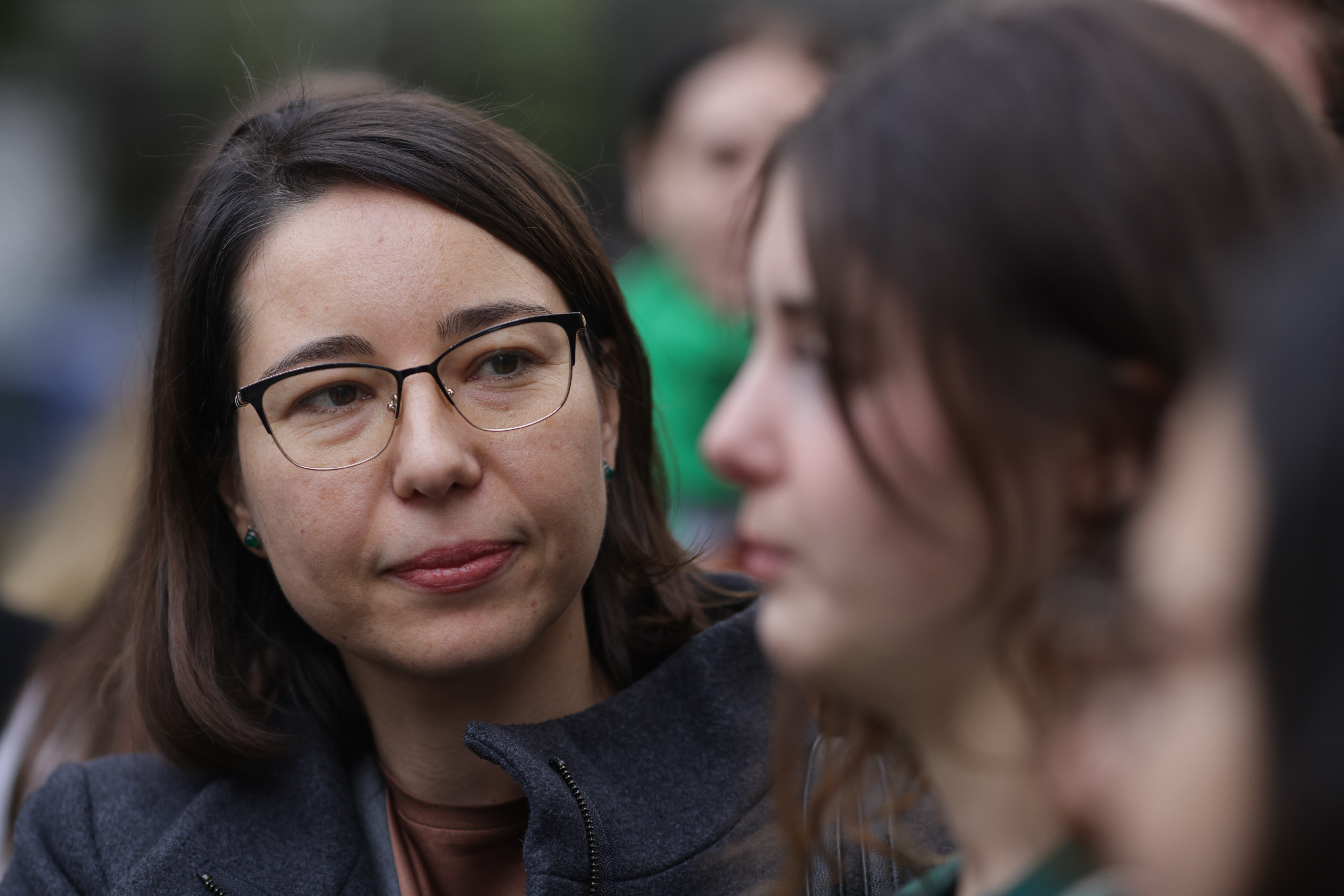 Ana Ciceală, candidata SENS la Primăria Capitalei FOTO: Inquam photos / George Călin