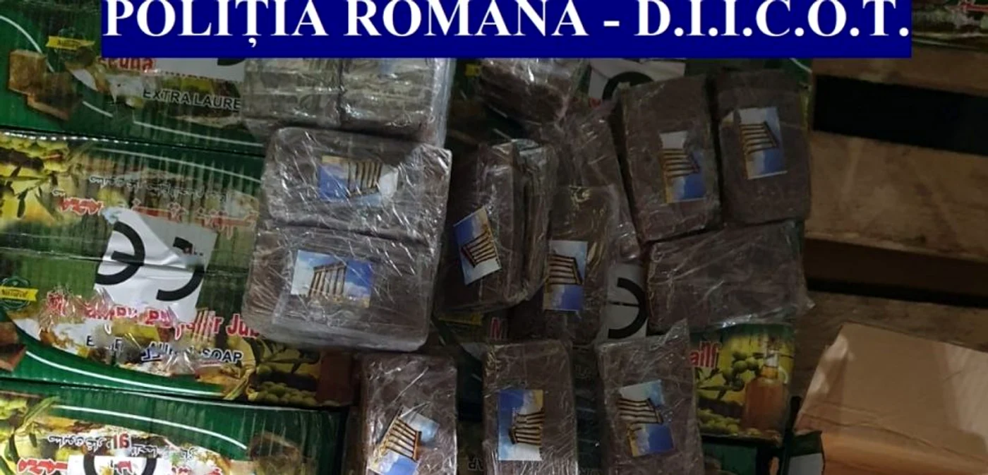 Drogurile au fost ascunse în containere de marfă
