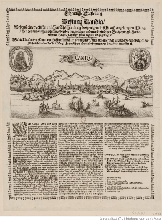 Asediul Candiei în viziunea ducelui de Beaufort (1616-1669)