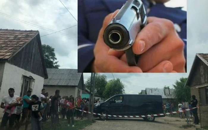 
    Doi polițiști au fost atacați cu bâte și pietre de către scandalagii Foto: adevarul.ro  
