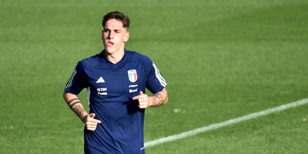 Nicolo Zaniolo in timpul unui antrenament pe 9 octombrie 2023 FOTO Profimedia jpg