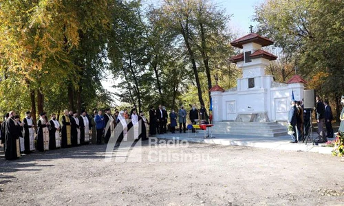 Monumentul „Cişmeaua General Georgescu P  Ion'', reinaugurat la Chişinău de Ziua Armatei Române jpeg