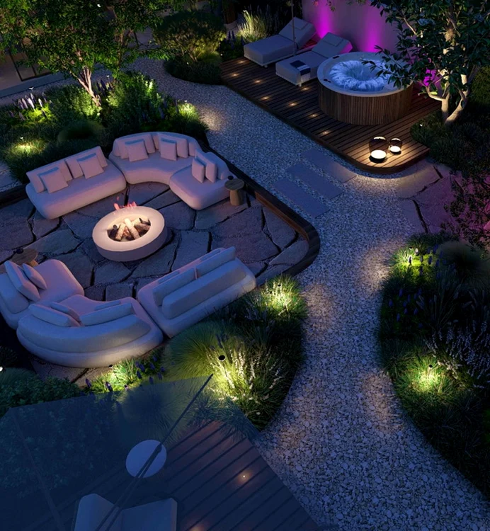 Idei de iluminat outdoor grădina și terasa Foto in-lite Outdoor Lighting jpg