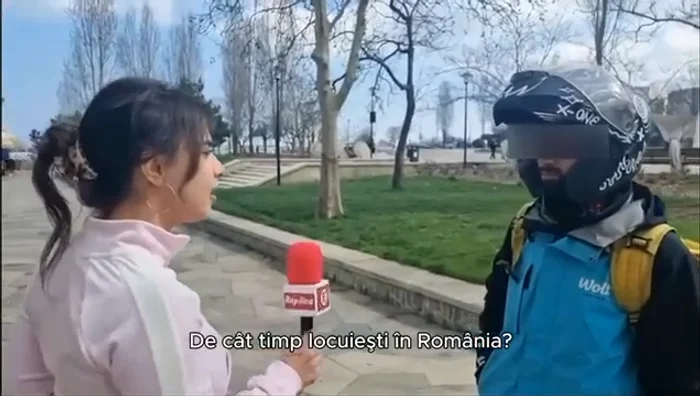 Livratorul Glovo - Foto: Republica Online 