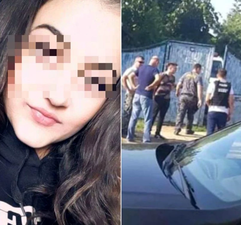 Medicii legiști au fost chemați la fața locului pentru a lua probe care să arate dacă rămășitele umane sunt ale fetei de 15 ani căutată deja de două zileFoto: Facebook/Marius Teodorescu