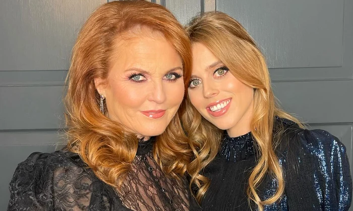 Prințesa Beatrice și Sarah Ferguson jpg