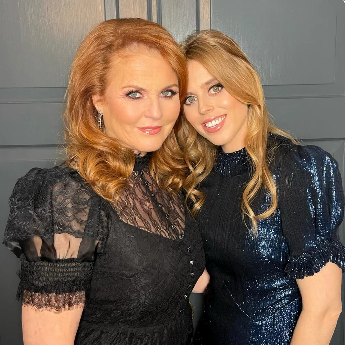 Prințesa Beatrice și Sarah Ferguson jpg