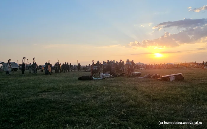 Confruntare între daci și romani, reeditată la Dacfest. Foto: Daniel Guță. ADEVĂRUL