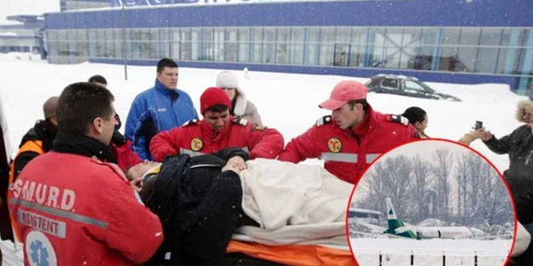 La bordul avionului se aflau 48 de persoane, iar două au avut nevoie de îngrijiir medicale  