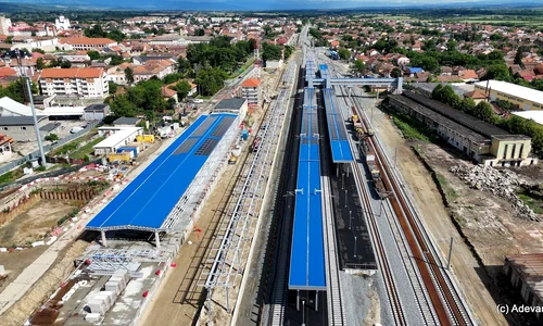 Gara Lugoj in șantier  Foto Daniel Guță  ADEVĂRUL (5) jpg