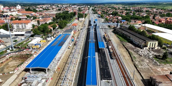 Gara Lugoj in șantier  Foto Daniel Guță  ADEVĂRUL (5) jpg