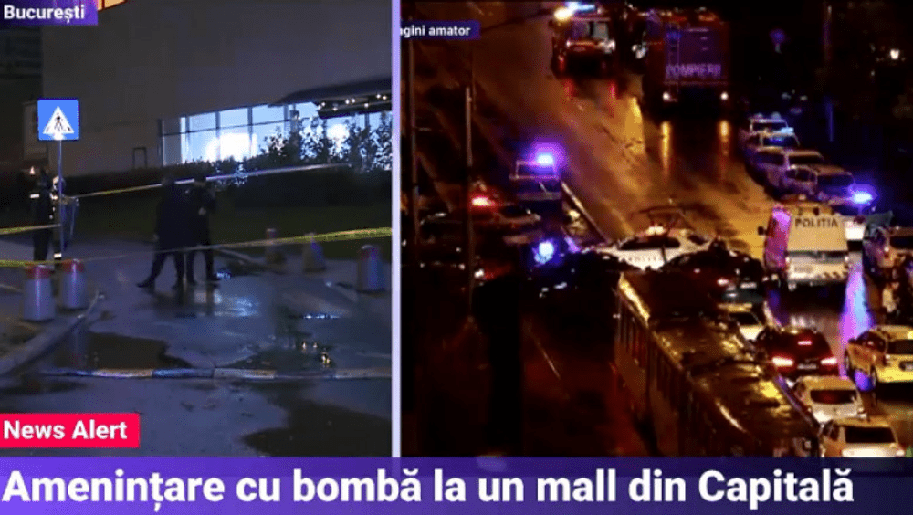 Alertă cu bombă la un mall din capitală. Oamenii au fost evacuați