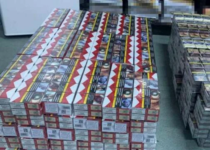 Țigări confiscate FOTO: Poliția de frontieră