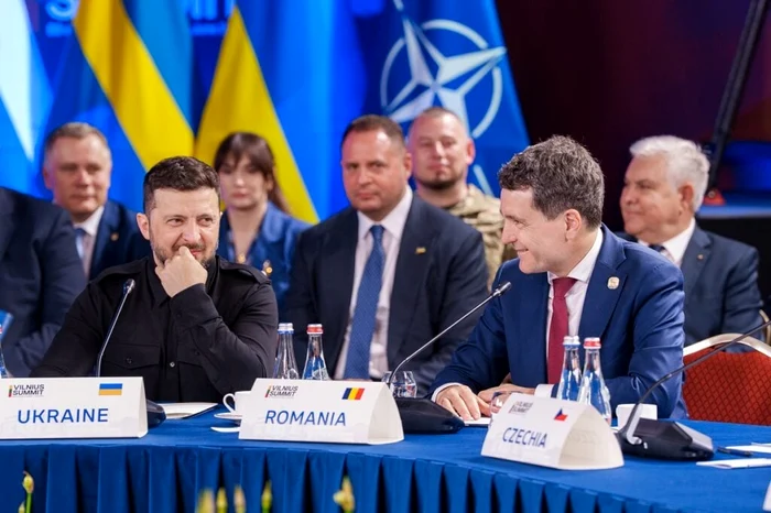 Zelenski i-a mulțumit lui Nicușor Dan pentru sprijinul oferit de România FOTO presidency.ro