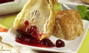 Pear Fritters with Cranberry Sauce jpeg