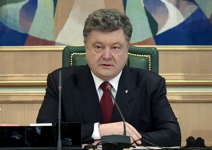Preşedintele ucrainean Petro Poroşenko este perceput în Rusia ca pro-european, deci inamic