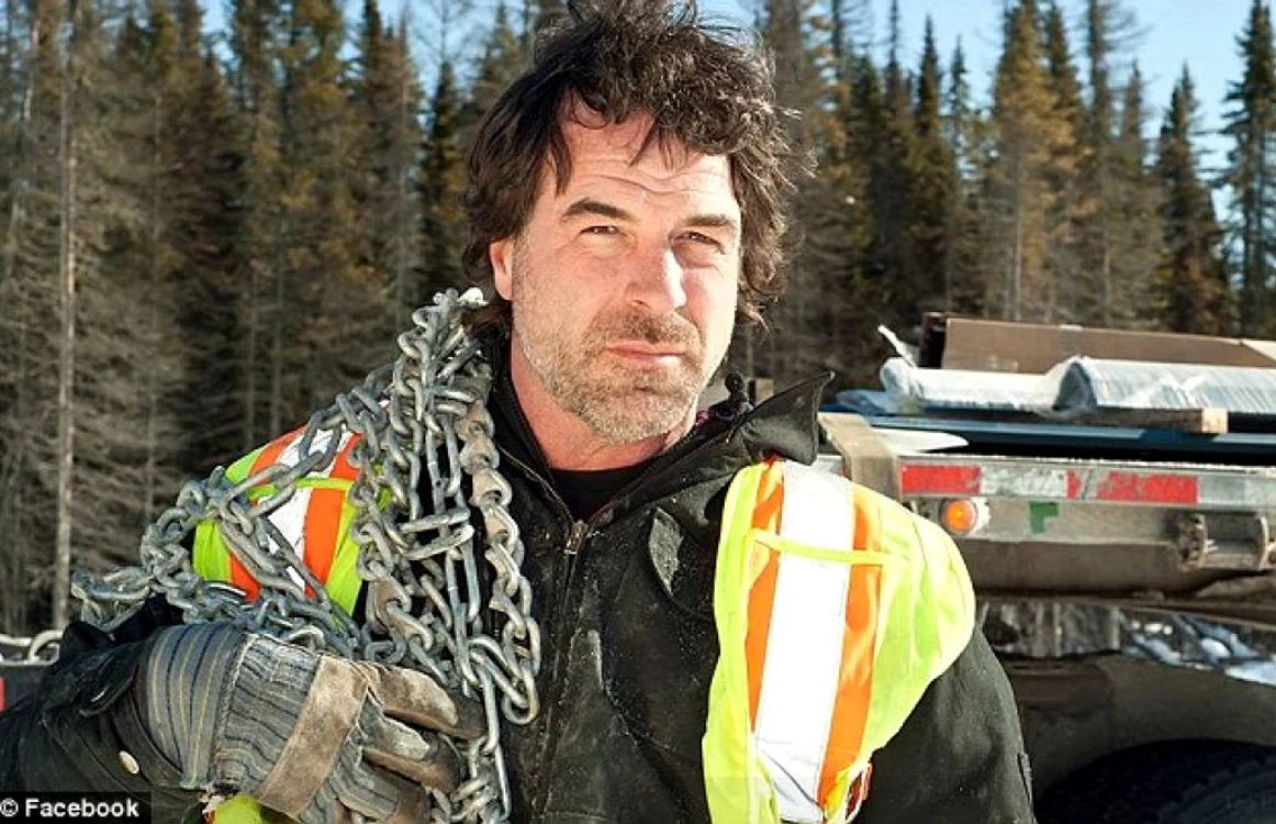 Darrel Ward a apărut în ultimele zece sezoane ale serialului „Ice Road Truckers“ FOTO Daily Mail
