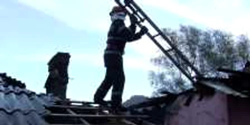 Sase case au fost mistuite de flacari din cauza cosurilor necuratate