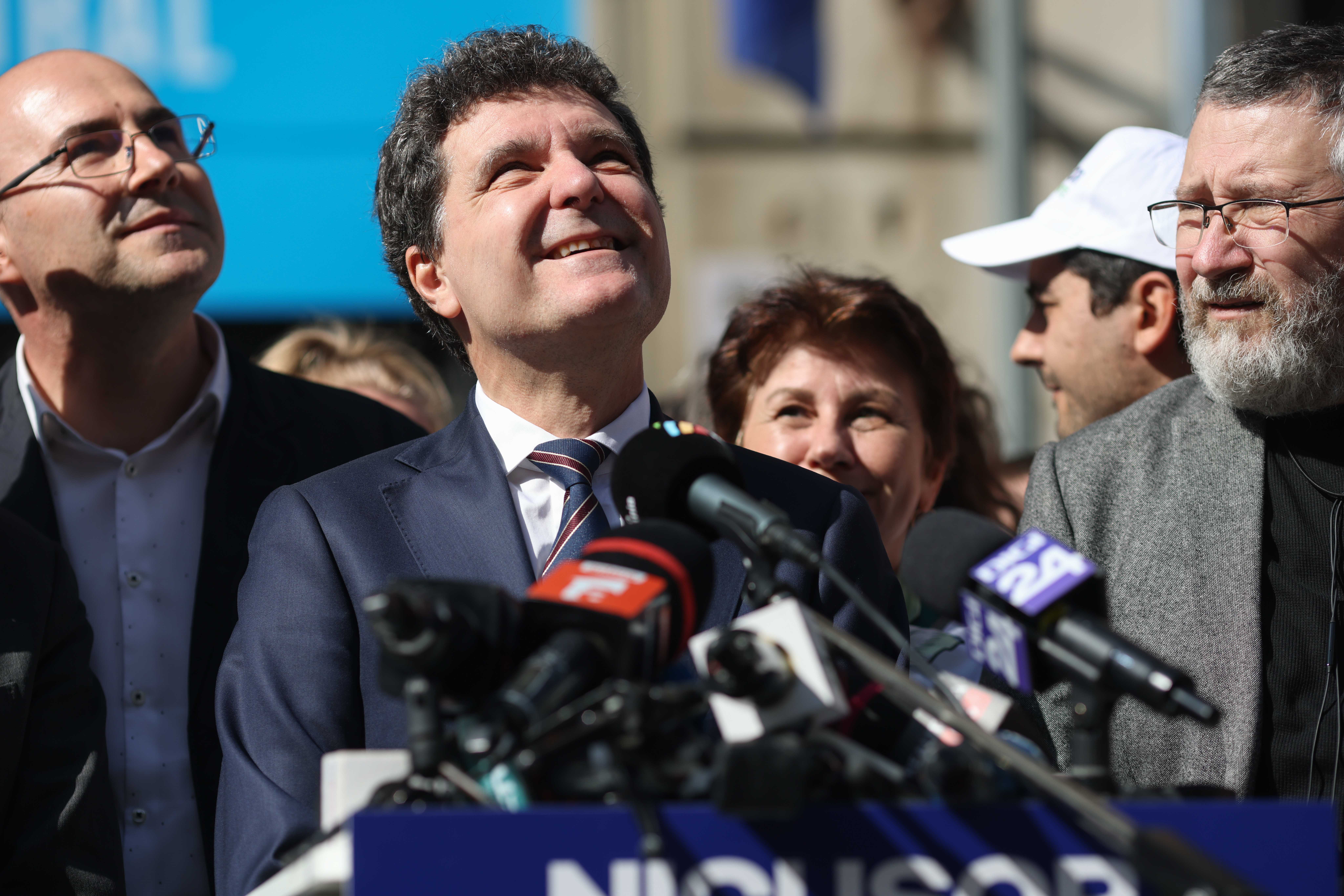 Depunere candidatură Nicușor Dan FOTO Inquam Photos / George Călin 2025 03 07 1915 jpg
