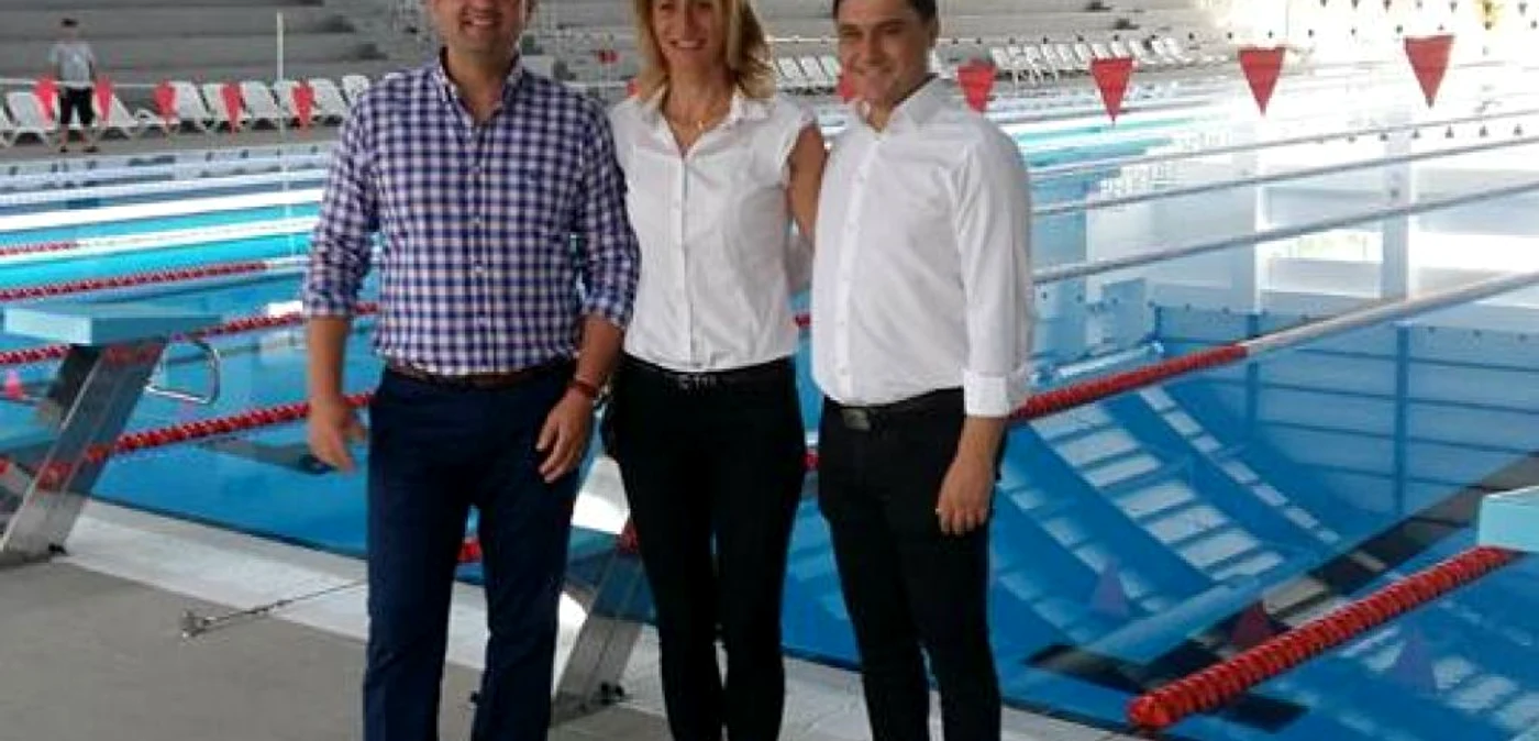 Camelia Potec a făcut o vizită la Complexul de Nataţie din Târgovişte, după care s-a dus la Mănăstirea Dealu, pentru a se ruga