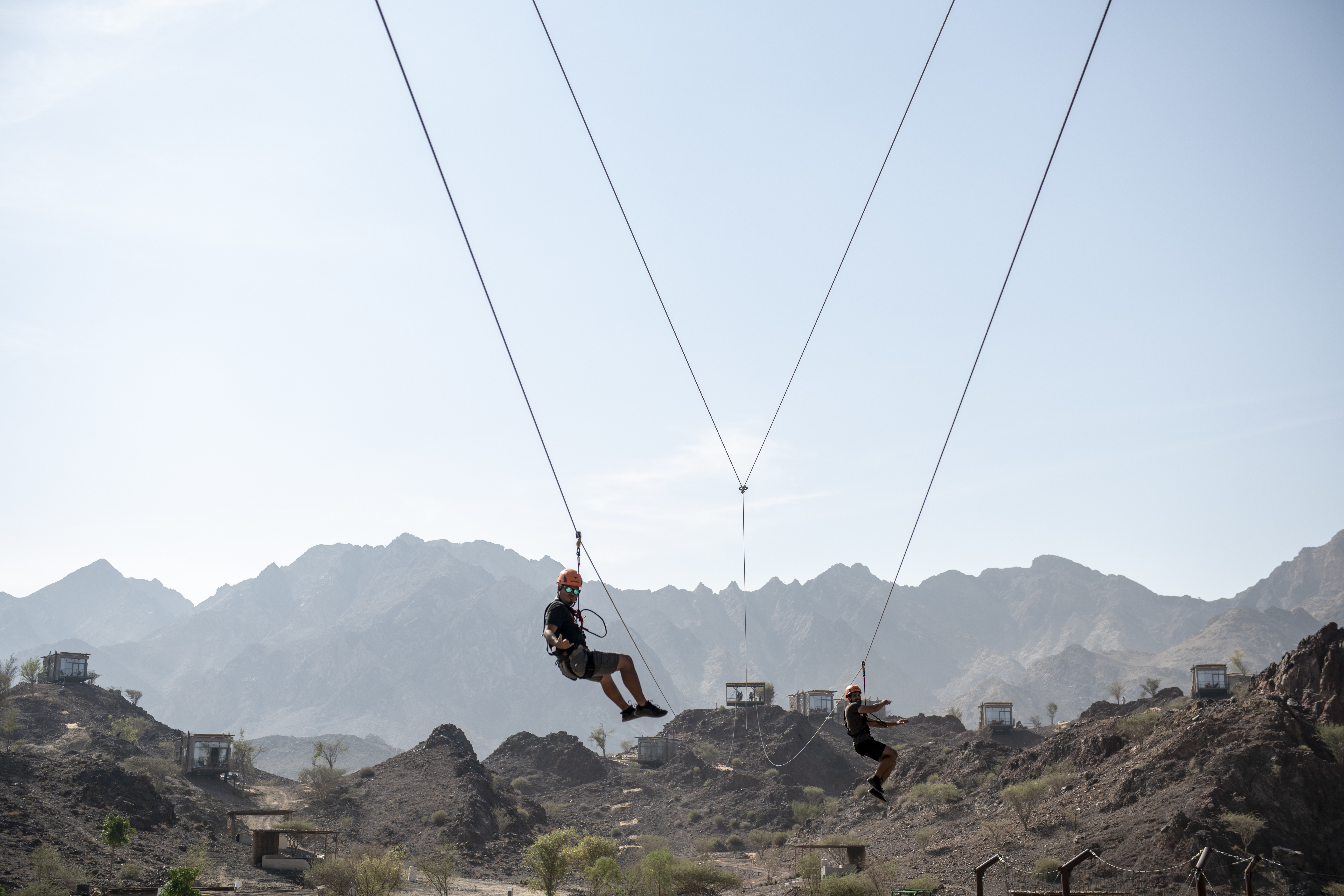 hatta wadi hub hatta twin zipline jpg jpeg