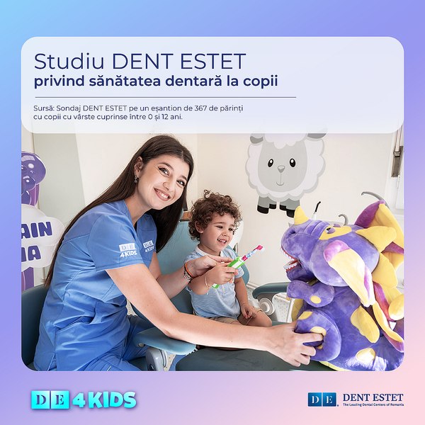 Radiografia sănătății orale la copii, studiu DENT ESTET 4 KIDS
