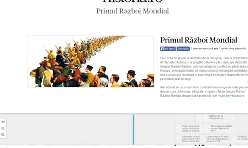 O altfel de cronologie a Primului Război Mondial jpeg