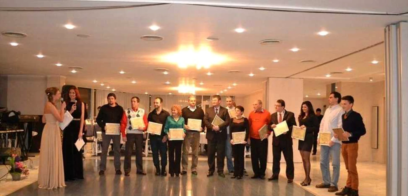 La Gală au participat cei clasaţi pe primul loc  FOTO Claudia Untaru