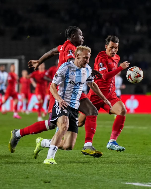 Joyskim Dawa a greșit porțile FOTO Facebook Qarabağ FK