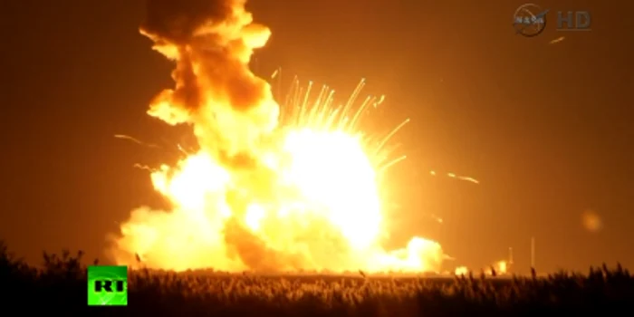 Antares a explodat la şase secunde după lansare