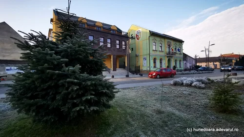 Orăștie, centrul istoric în șantier Foto Daniel Guță ADEVĂRUL (46) jpg