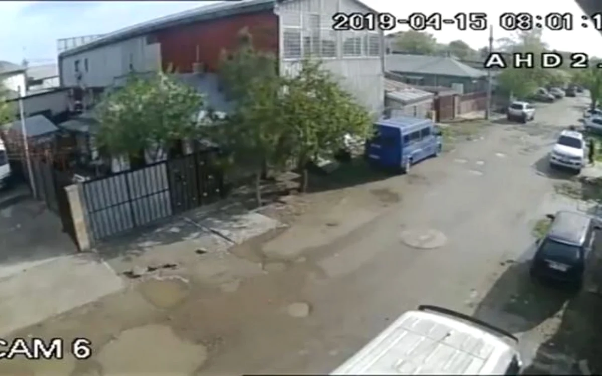 Foto: captură video cameră de supraveghere