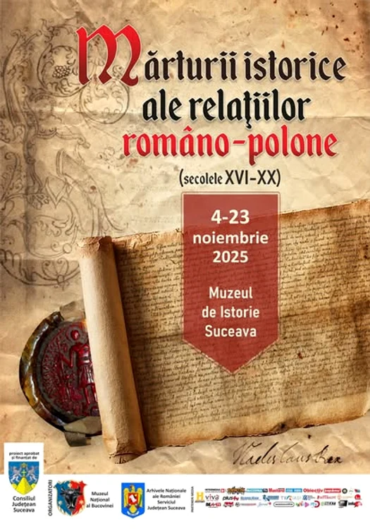 Expoziția „Mărturii istorice ale relațiilor româno-polone (secolele XVI-XX)”