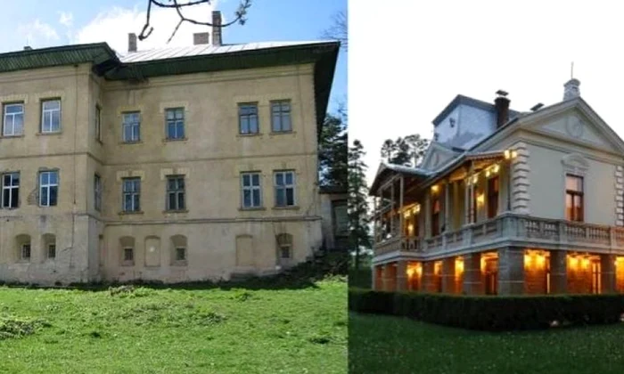 Paradoxurile patrimoniul românesc! Două conace, două poveşti: unul hotel de lux, altul spital în paragină jpeg