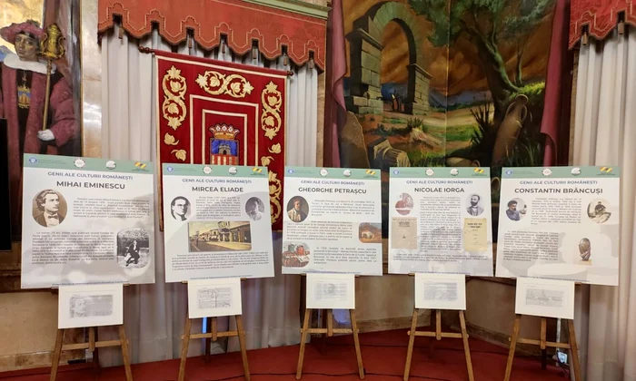 Vernisajul expoziției „Genii ale Culturii Românești” la Muzeul „Vasile Pârvan” din Bârlad