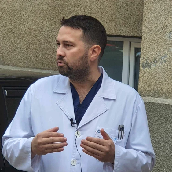 Horea Benea, șeful Clinicii de Ortopedie și Traumatologie din Cluj-Napoca. FOTO: Remus Florescu